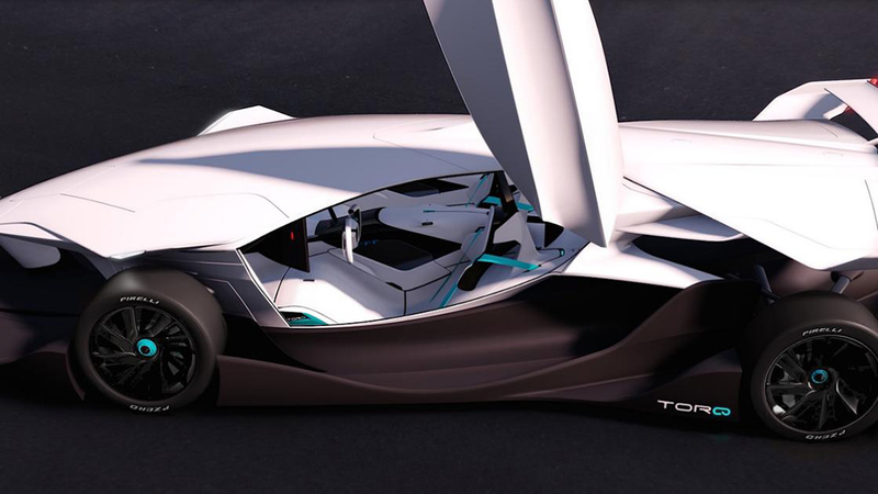 Illustration for article titled This Windowless Autonomous Racer Promises A 4-Minute Le Mans Lap